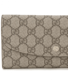 Gucci Checkbook Wallet for Women Coral