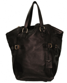 YSL Oversized YVES SAINT LAURENT Brown Downtown handbag designer purse shoulder bag