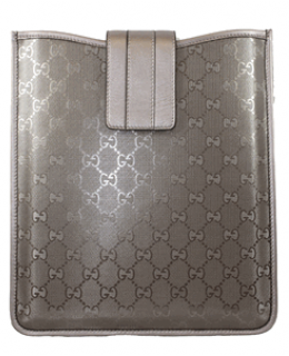 Gucci iPad Case Imprime Leather Purple