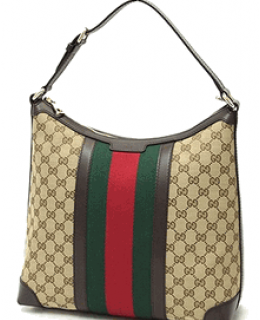 Gucci Vintage Web Hobo with Green/Red